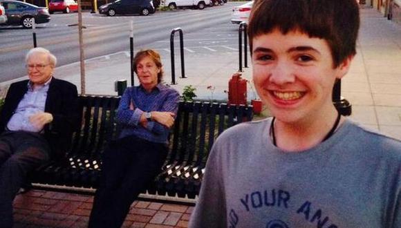 Selfie con el ex-beatle causó furor en redes sociales. (Instagram)