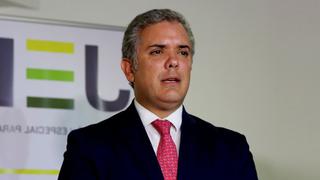 Congreso condecorará a presidente de Colombia, Iván Duque, este lunes