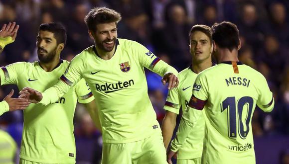 FC Barcelona vs. Getafe se miden por la fecha 18 de la Liga Santander (Foto: AP).