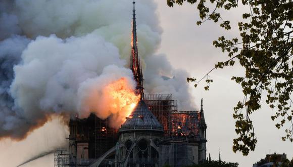 Incendio de Notre Dame: Investigación preliminar descarta origen criminal. (AFP)