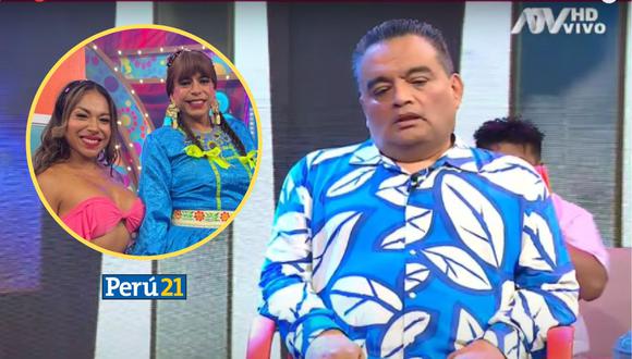 Jorge Benavides se refirió a las declaraciones de Dayanita en el "Reventonazo de la Chola". (Foto: ATV / América TV)