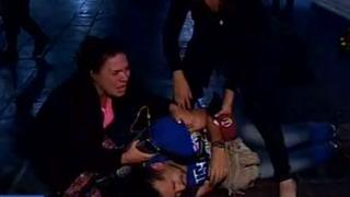 Un camarógrafo fue herido en marcha contra el indulto a Fujimori [VIDEO]