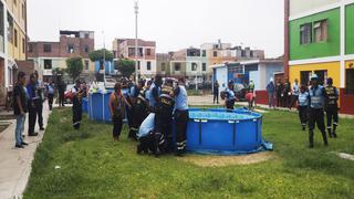 Decomisan piscinas portátiles que eran llenadas con agua de hidrantes en el Callao
