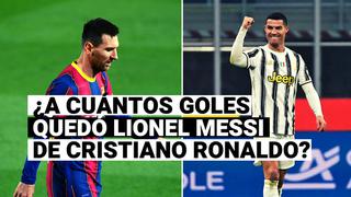 Conoce a cuántos goles quedó Lionel Messi de Ronaldo para ser el máximo goleador de la historia