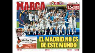 Real Madrid campeón del Mundial de Clubes: las portadas de los diarios tras título merengue | FOTOS