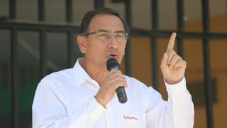 Martín Vizcarra pide a las autoridades que promuevan el referéndum