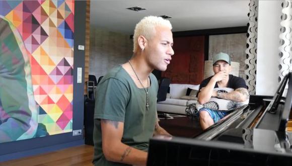 Neymar debutó como solista en redes sociales.