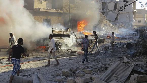 Siria ya había evacuado 92% de las 1,300 toneladas de armas químicas declaradas. (Reuters)