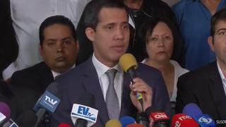 Juan Guaidó asegura que el único fracaso es que "Maduro siga usurpando funciones" [VIDEO]