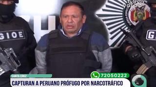 Capturan a traficante peruano y anuncian su expulsión de Bolivia | VIDEO