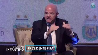 Gianni Infantino: “Sería fantástico pensar en un Mundial en Sudamérica”