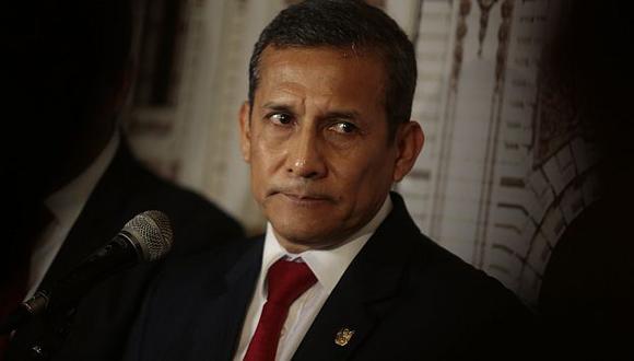 Ollanta Humala se sumó a otros líderes políticos que han expresado su apoyo al Gobierno.