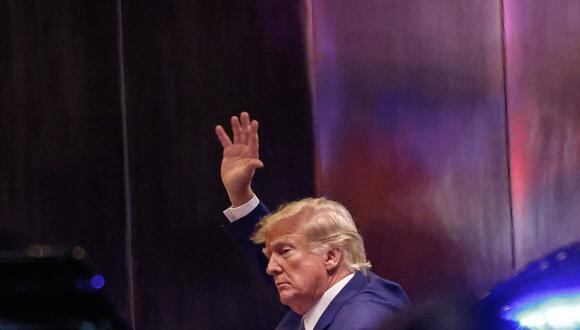 El expresidente estadounidense Donald Trump. (Foto de Kena BETANCUR / AFP).