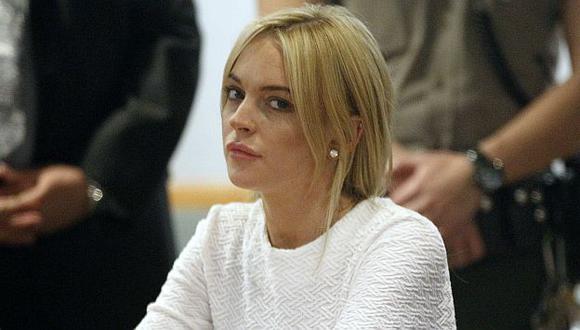 Lindsay Lohan está en bancarrota. (Reuters)