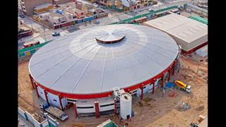 Coliseo Miguel Grau del Callao está casi listo para albergar los Juegos Panamericanos