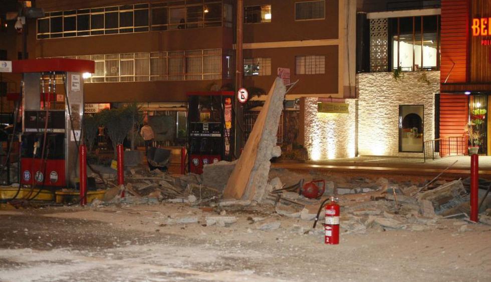 Explosión se produjo a la altura de la cuadra 4 de la avenida Javier Prado Oeste, en Magdalena. (Joseph Ángeles/Trome)