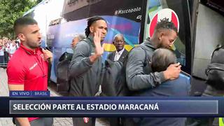 Perú vs. Brasil: Bicolor dejó la concentración en medio de calurosa despedida de sus hinchas [VIDEO]