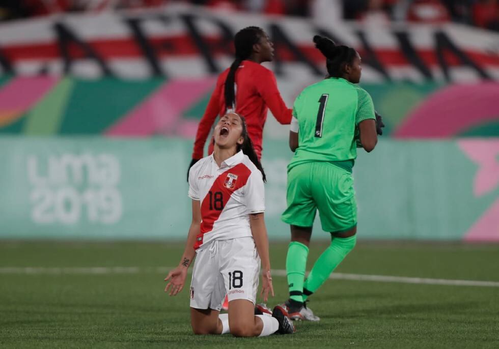 Perú igualó 1-1 ante Panamá por el fútbol femenino de los Panamericanos. (Foto: Renzo Salazar/GEC)