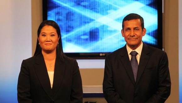 Ollanta Humala se impuso a Keiko Fujimori en la segunda vuelta de las elecciones presidenciales del 2011. (Foto: GEC)