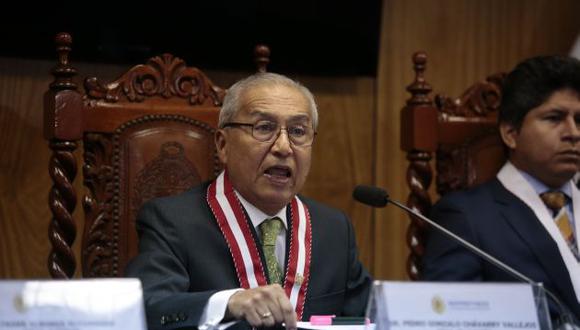 Pedro Chávarry, ex fiscal de la Nación, tiene impedimento de salida del país.