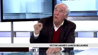 García Belaunde no descarta postular nuevamente a la presidencia del Congreso