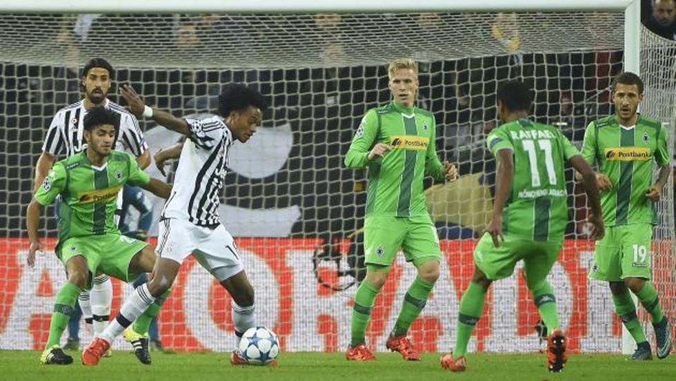 Juventus igualó 0-0 con el Borussia Mönchengladbach por la Champions League. (AFP)