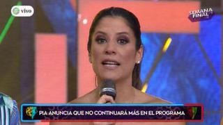 María Copello se despide entre lágrimas del reality 'Esto es guerra' [VIDEO]