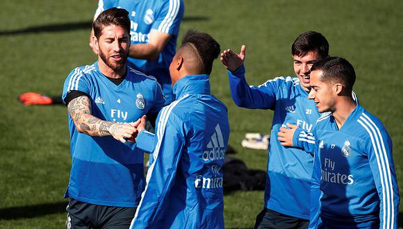 Sergio Ramos alzó la voz como capitán y exigió que Real Madrid termine la temporada de buena manera. (Foto: EFE)