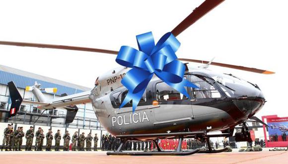 Facebook: PNP 'sortea' un helicóptero nuevo entre sus inocentes seguidores de la red social. (PoliciaDelPeru)