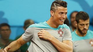 Copa del Mundo 2014: Cristiano Ronaldo estrena 'look' para el Portugal-EEUU