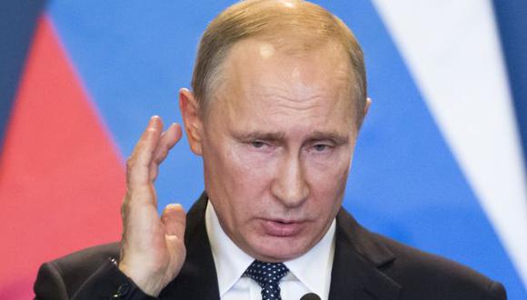 Presidente ruso fue calificado como asesino por conductor de TV. (AP)