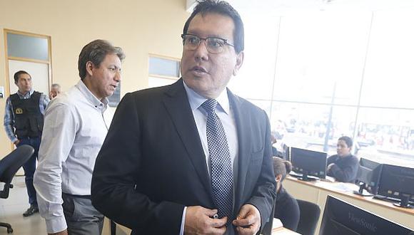 Negó todo. Félix Moreno aseguró que colaborará con las investigaciones del Ministerio Público. (USI)