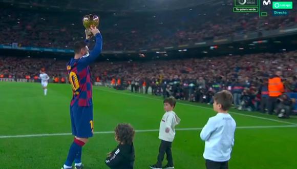 Lionel Messi ya tiene seis Balones de Oro en su carrera. (Foto: Captura)