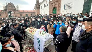Así despidieron al exfutbolista de Cienciano que murió en un accidente de tránsito en Cusco [FOTOS]