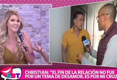 Brunella Horna advierte a Christian Domínguez: “Tú has hecho daño, el karma va a llegar a tu vida"