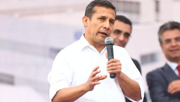 Aprobación de Ollanta Humala se mantiene en 28%. (Mario Zapata)