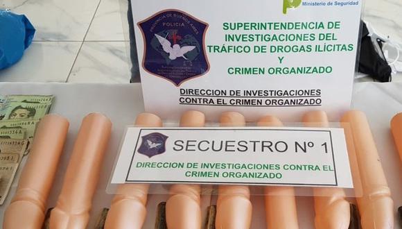Al menos un millón de pesos recaudaba esta organización criminal. (Policía de Buenos Aires)