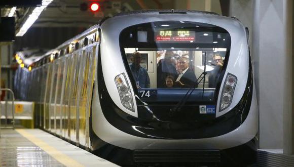 Río 2016: Inauguran metro olímpico que transportará a 300 mil personas al día. (Reuters)