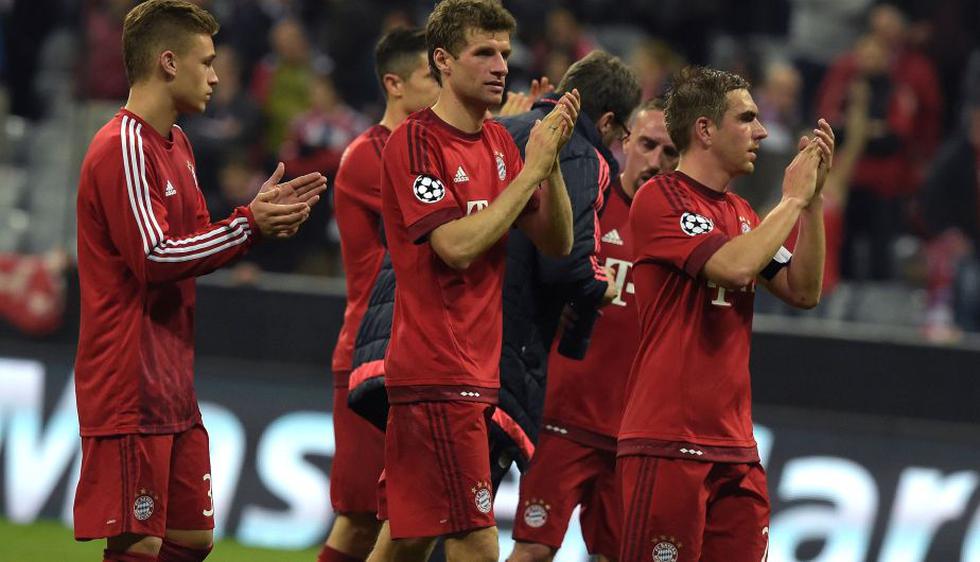Bayern Munich derrotó 1-0 al Benfica con gol de Arturo Vidal por la Champions League. (AFP)