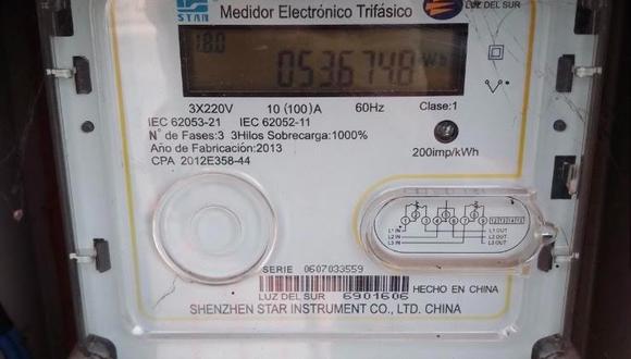 Osinergmin plantea eliminar obligación de verificar medidores electrónicos de energía eléctrica.