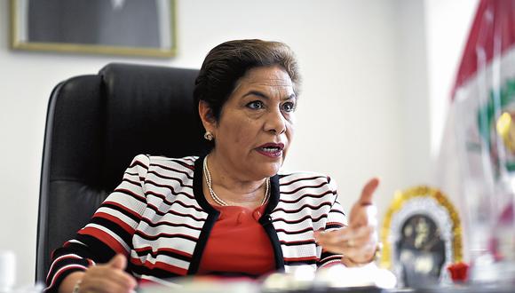 Luz Salgado Rubianes. Congresista de Fuerza Popular