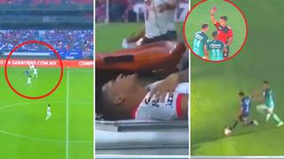 Liga MX: La dura lesión de Anderson Santa María y la roja a Santiago Ormeño