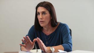 Carolina Lizárraga: “No he pedido ningún cargo. Yo seguiré en mi camino de buscar la legitimidad, a través del voto" 