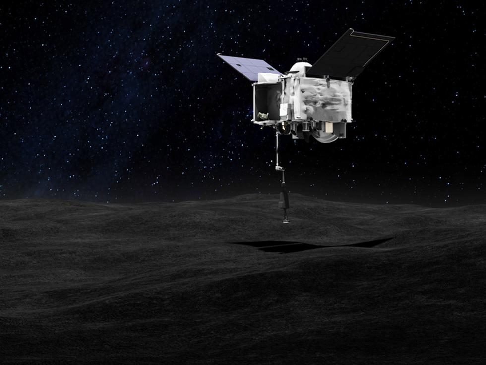 Sonda OSIRIS-REx llegó a Bennu, un antiguo asteroide 'potencialmente peligroso'. (NASA)