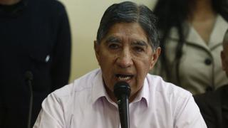 Avelino Guillén asegura que "se cuenta con material probatorio" para acusar a ex pareja presidencial