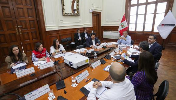 Ministros se reúnen para tomar acciones que detengan la violencia presentada en nuestro país. (Foto: Consejos de Ministros)