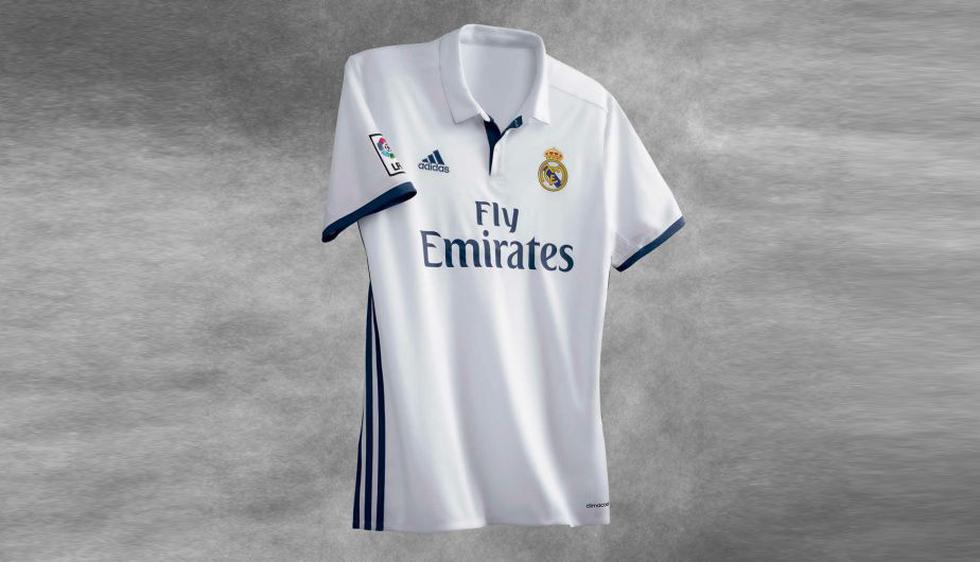 Real Madrid presentó sus nuevas camisetas para la temporada 2016/17. (Real Madrid)