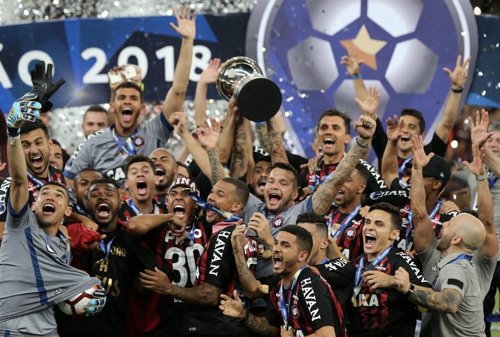 Atlético Paranaense venció a Junior en penales y se corona campeón de la Copa Sudamericana (REUTERS)