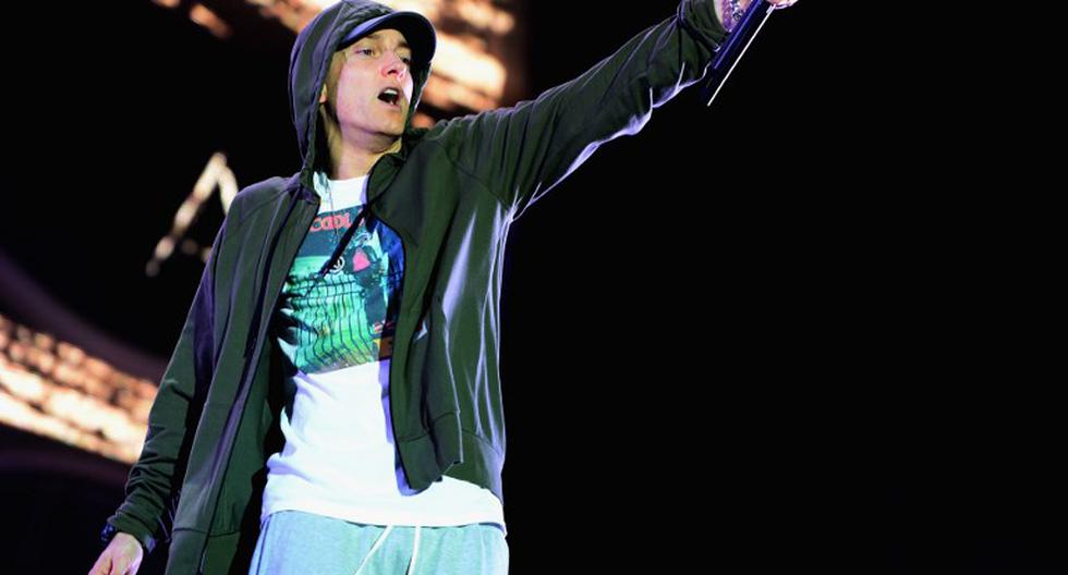 Eminem es el artista que más discos vendió en el 2018. En la foto, una imagen de archivo en uno de sus multitudinarios conciertos. (Fotos: AFP)