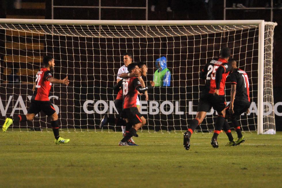 Melgar venció 2-0 a Caracas por la ida de la tercera fase de la Copa Libertadores. (AFP)